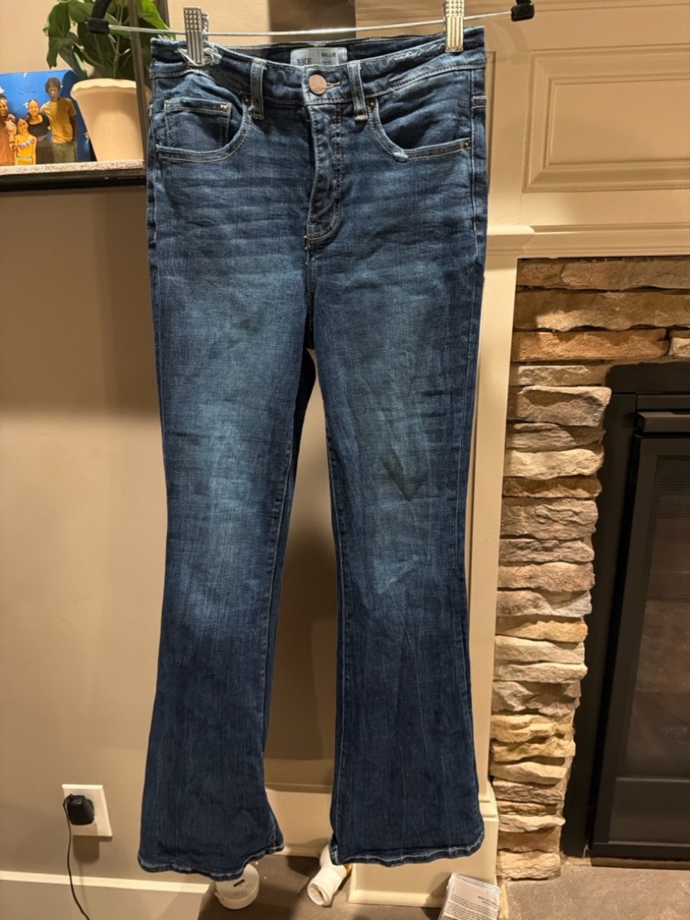 BKE Dark Blue Flare Jeans